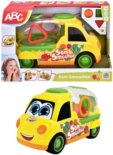 Автомобіль Dickie Toys ABC Фруктовий сортер 30 см (4115007) (4006333084041)