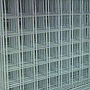 Сітка торгова 120х75 см дріт 3.5 мм посилена настінна комірка 5х5 см біла, фото 6