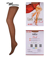 Колготки Lady Sabina 40 den Classic Mocca размер 4