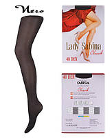 Колготки Lady Sabina 40 den Classic Nero размер 5