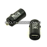 Автомобільне USB зарядний пристрій 5V 2.1 A (чорний)