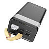 Повербанк 30000mAh УМБ Power Bank BOROFONE Coolmy BJ18A з лампою Black, фото 5
