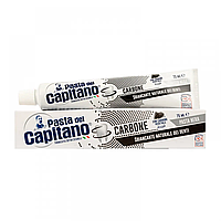 Зубна паста Capitano Carbone з вугіллям щоденний догляд 75 мл