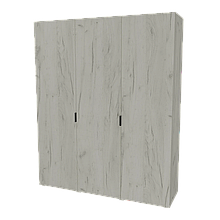 Шафа розпашна тридверна у передпокій, вітальню, спальню з ЛДСП Сімпл ШРС-1800 Неман