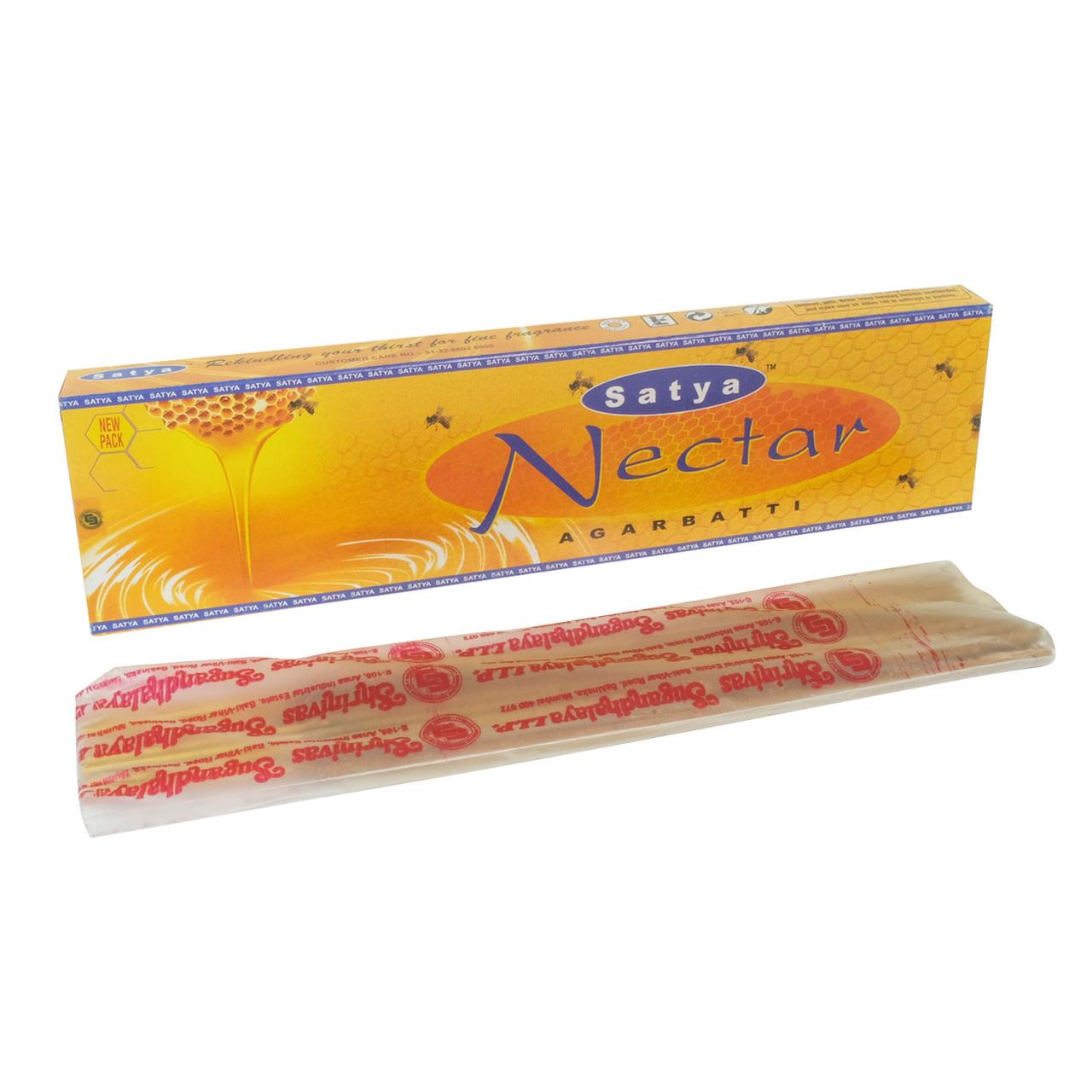 NECTAR (45GM) SATYA, АРОМАПАЛИЧКИ НЕКТАР САТЬЯ