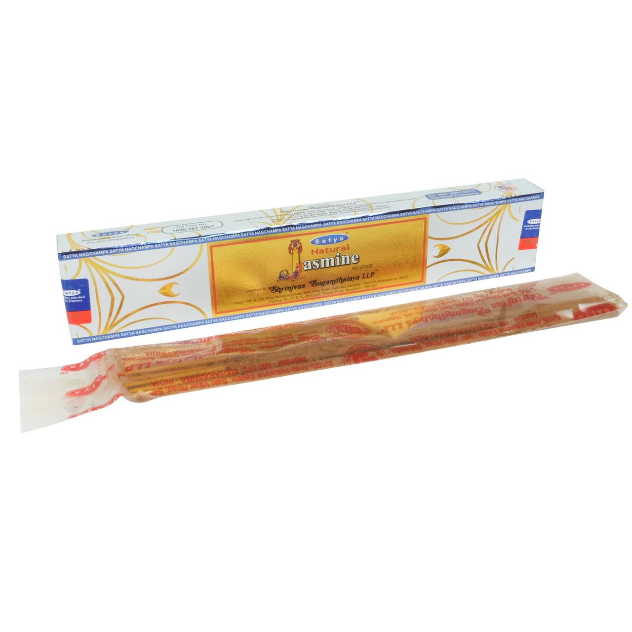 NATURAL JASMINE 15GRM SATYA ЖАСМІН 15 ГРМ САТЬЯ
