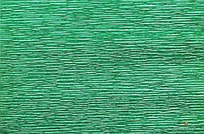 Гофрований папір зелений металізований щільний якісний папір креп Італія 180 г 2,5 м 804 KNZ