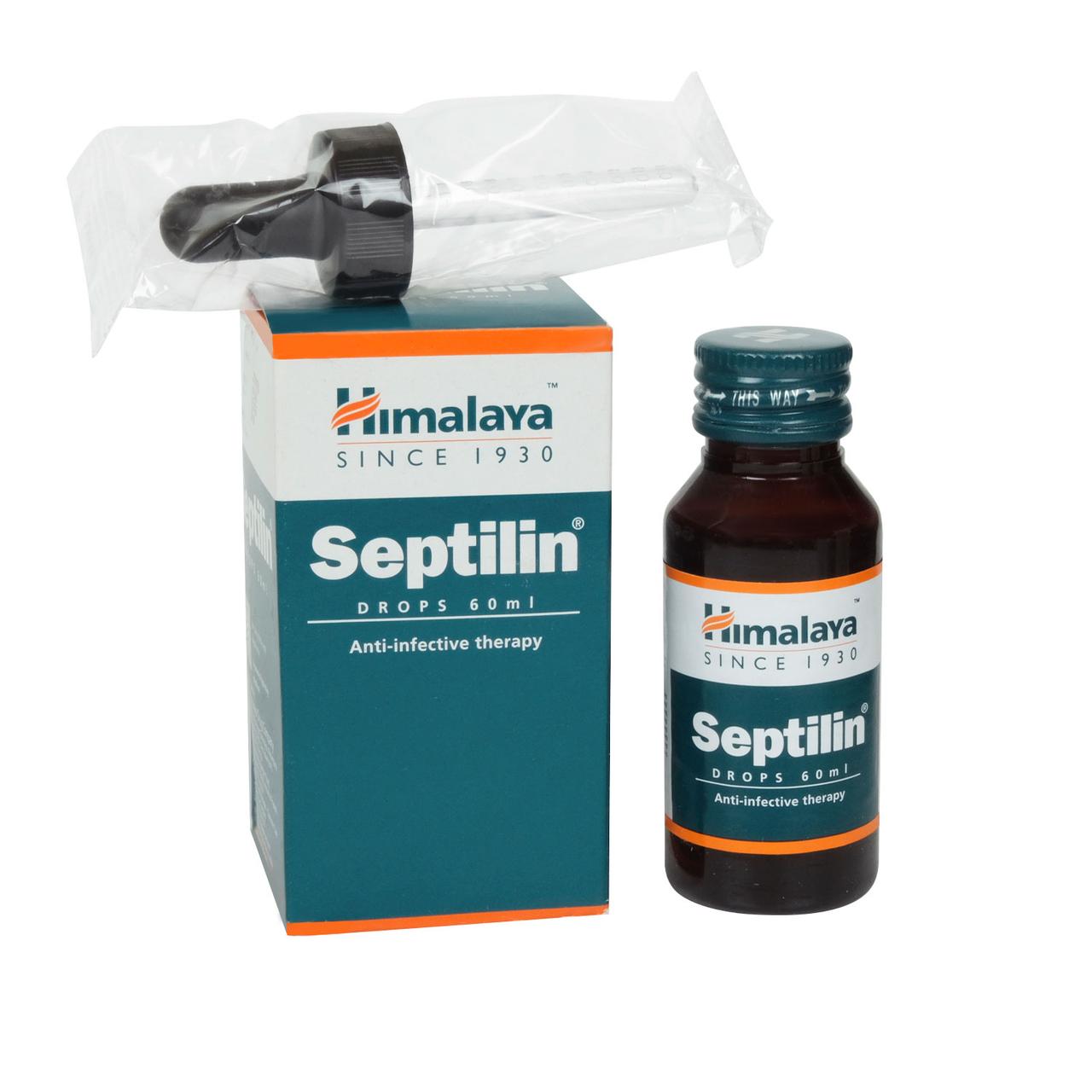 SEPTLIN DROPS 60ML. HIMALAYA СЕПТІЛІН 60МЛ. ХІМАЛАЯ