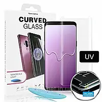 Защитное стекло FullGlue UV с УФ лампой Samsung Galaxy S8 Plus Black