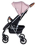 Коляска для дитини прогулянкова FreeON LUX Premium Dusty Pink-Black, фото 2