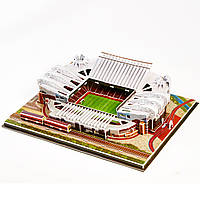 Стадион Манчестер Юнайтед . Огромные 3D пазлы "Old Trafford" Трехмерный конструктор-головоломка.
