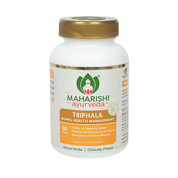 TRIPHALA (60TAB) MAHARISHI AYURVEDA, ТРІФАЛА МАХАРІШІ