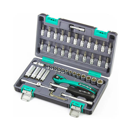 Купить Набор инструментов Stels 14099 1/4 "47 шт, цена 1051 ₴ — Prom.ua ...