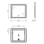 Дзеркало у ванну Qtap Leo 800х700 з LED-підсвіткою QT117814187080W лед дзеркало для ванної кімнати, фото 2