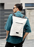 Рюкзак ролл Sambag унисекс RollTop KQN білий 24320008m