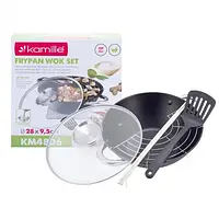 Казан чугунный WOK Kamille 4806MR