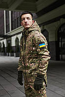 Армейская камуфляжная куртка Terra для военных, Мужская тактическая куртка ВСУ мультикам