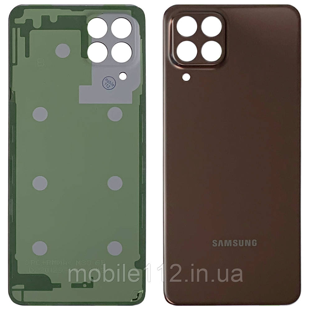 Задня кришка Samsung Galaxy M33 5G M336B (коричнева оригінал Китай), фото 1