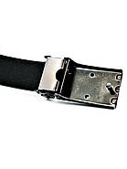 Дитячий ремінь Weatro 2,8 х 80 см Чорний dtsk-28mm-kz-004, фото 4