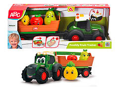 Фермерський трактор ABC 'Фредді з фруктами' зі світло. та звук. ефект., 30 см, 12 міс.+