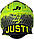 Мотошолом Just1 J38 Mask Fluo Yellow Black Green - Matt S, фото 4