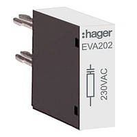 Супресор RC 230VAC для контакторів EV018-38, EVN032-045, Hager EVA202