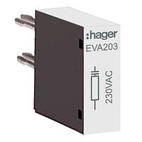 Супресор RC 230VAC для контакторів EV040-95, EVN063-200, Hager EVA203