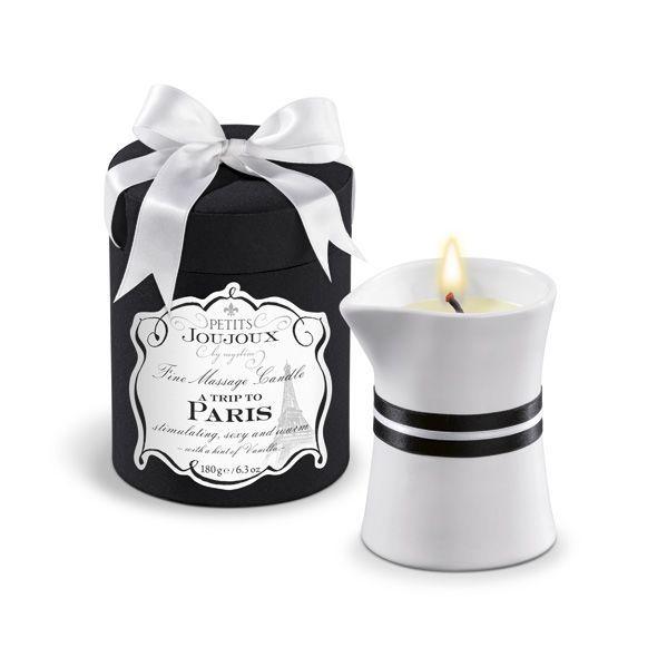 Масажна свічка Petits Joujoux - Paris - Vanilla and Sandalwood (190 г) розкішна упаковка - фото 1 - id-p1913131404