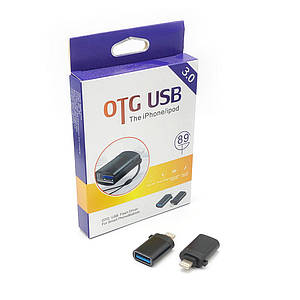 OTG перехідник Apple Lightning на USB(A) GP89