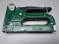 Гвоздескобозабивной пистолет строительный степлер Б/У Topex степлер строительный 4-14 мм