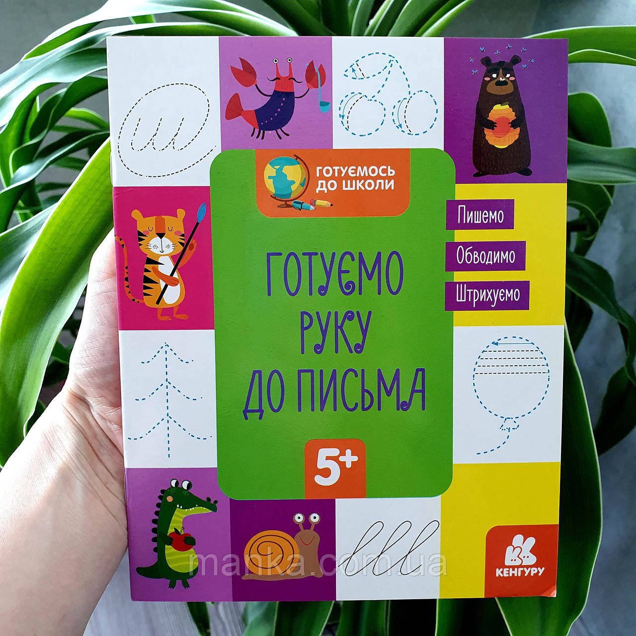 Готуємось до школи. Готуємо руку до письма КН822004У