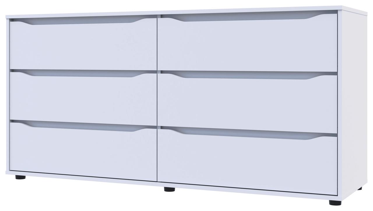 Комод "Глобус" 160х48х78 см. Білий