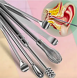 Набір інструментів для чищення вух ВuyВeauty (6 штук), фото 3