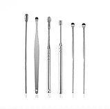 Набір інструментів для чищення вух ВuyВeauty (6 штук), фото 2