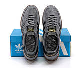 Чоловічі кеди Adidas Spezial 32435 сірі, фото 8