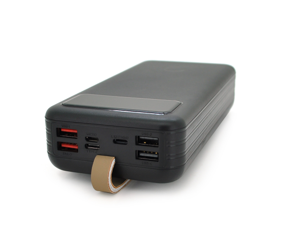 Power bank Voltronic YM-318KCX 30000mAh,лампа, Input: 5V/2.1A(micro USB, Type-C, Lightning)