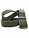 Ремінь гумка 3,8 х 105 см Weatro Темно-зелений (хакі) gym-38kit-09, фото 2