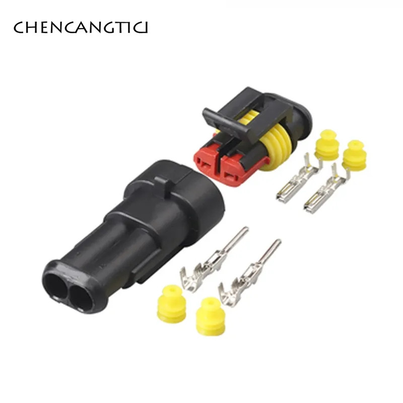 Роз'єм 2 pin герметичний татома, фото 1