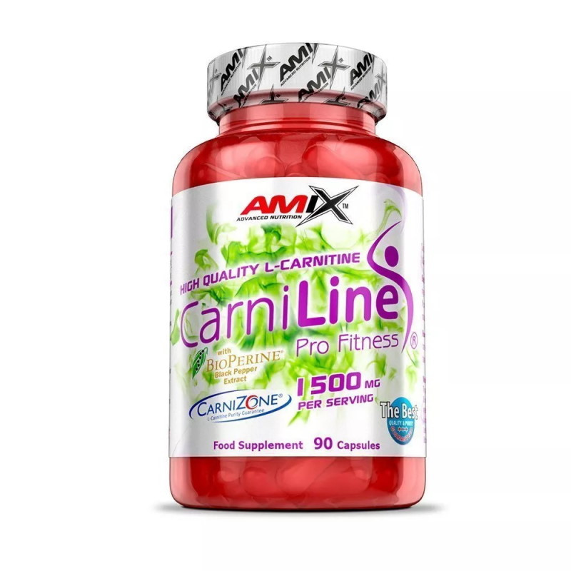Жироспалювач Amix Nutrition CarniLine 1500 mg, 90 капсул EXP