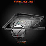 Підставка-кулер для ноутбука MeeTion CoolingPad CP3030 з RGB-підсвіткою, чорний, фото 8