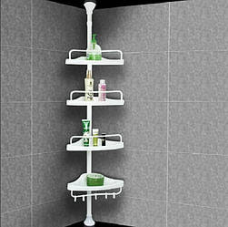 Кутова полиця для ванної Multi Corner Shelf GY-188 Біла
