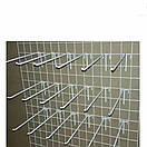 Сітка торгова 1500х50 см дріт 3 мм металева настіна комірка 5х5 см біла, фото 5