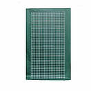 Сітка торгова 1500х50 см дріт 3 мм металева настіна комірка 5х5 см біла, фото 3