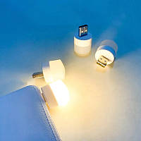 USB світлодіодна лампочка для павербанка Тепле світло
