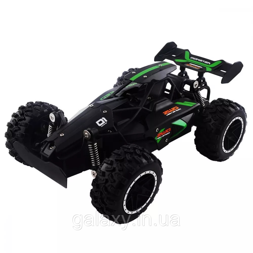 Машинка на радіокеруванні HOTDEER Off-Roader 1:23 2WD баггі Black, фото 1
