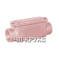 Коробка лита прохідний КП-3/4" У3,5, фото 1