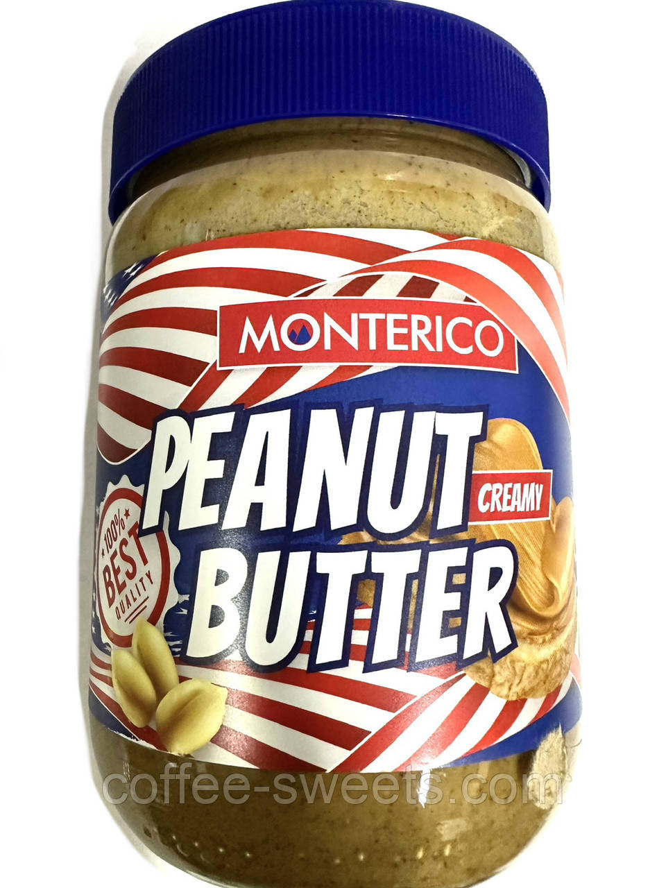 Арахісова паста Monterico Peanut butter (creamy) 500г
