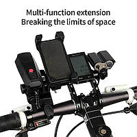 Велосипедна опорна стійка, тримач, кронштейн  на руль 20см WEST BIKING