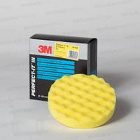 Полірувальний круг 3M 50488, жовтий, на липучці d 150 мм, універсальний