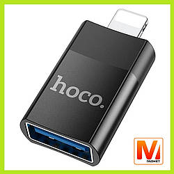 OTG переходник Hoco UA17 Lightning Male to USB Female USB 2.0